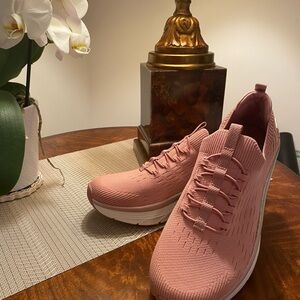 Skechers Pink Sneakers Lightweight Breathable Design